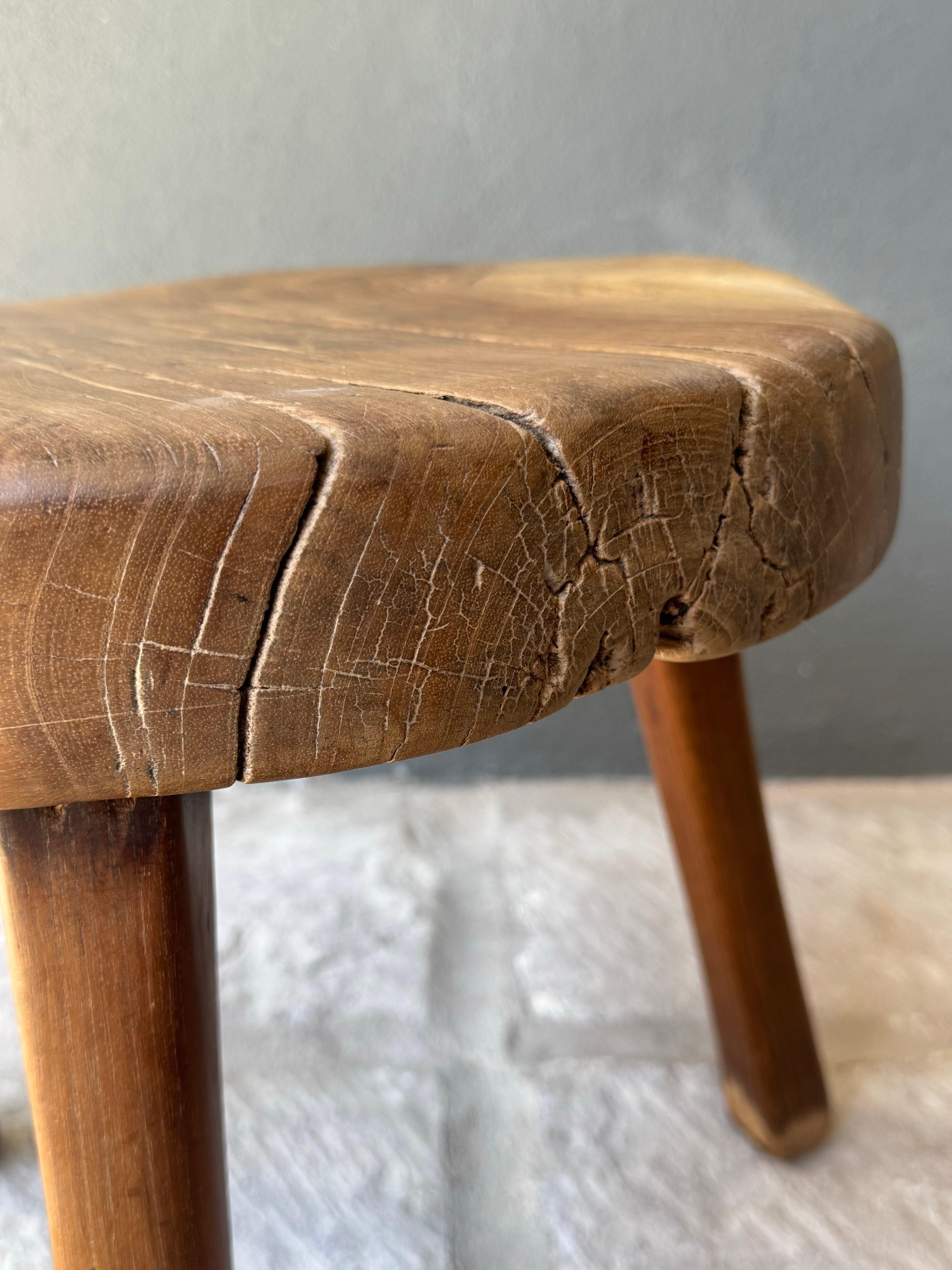 Primitive Low Round Table From Yucatan For Sale 5