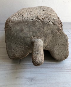Primitive Low Stool from Mexico