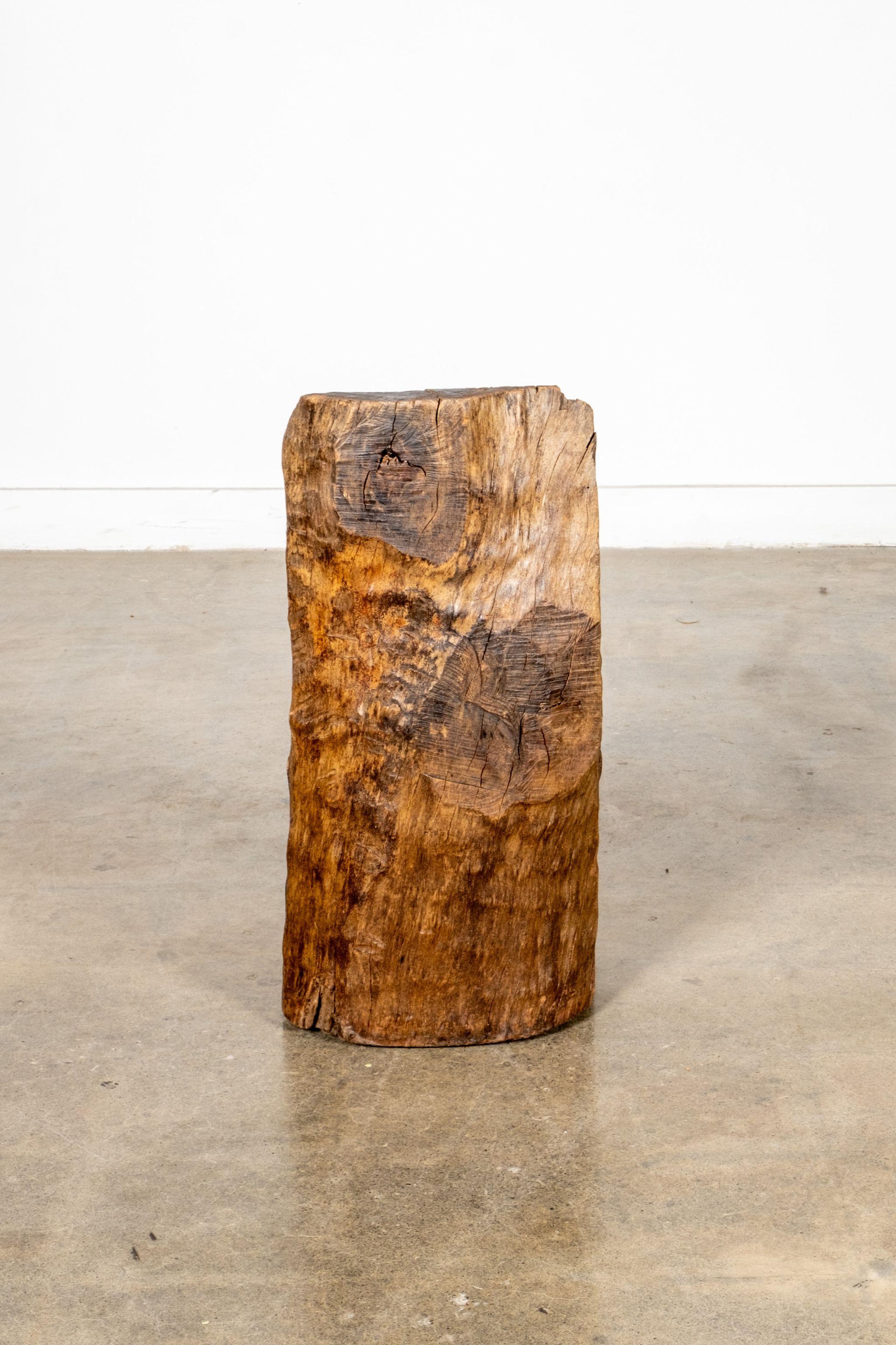 Sedia rustica Wood Block messicana In condizioni buone in vendita a Toronto, CA