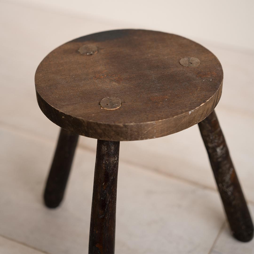 Mid-Century Modern Primitive Milking Stool