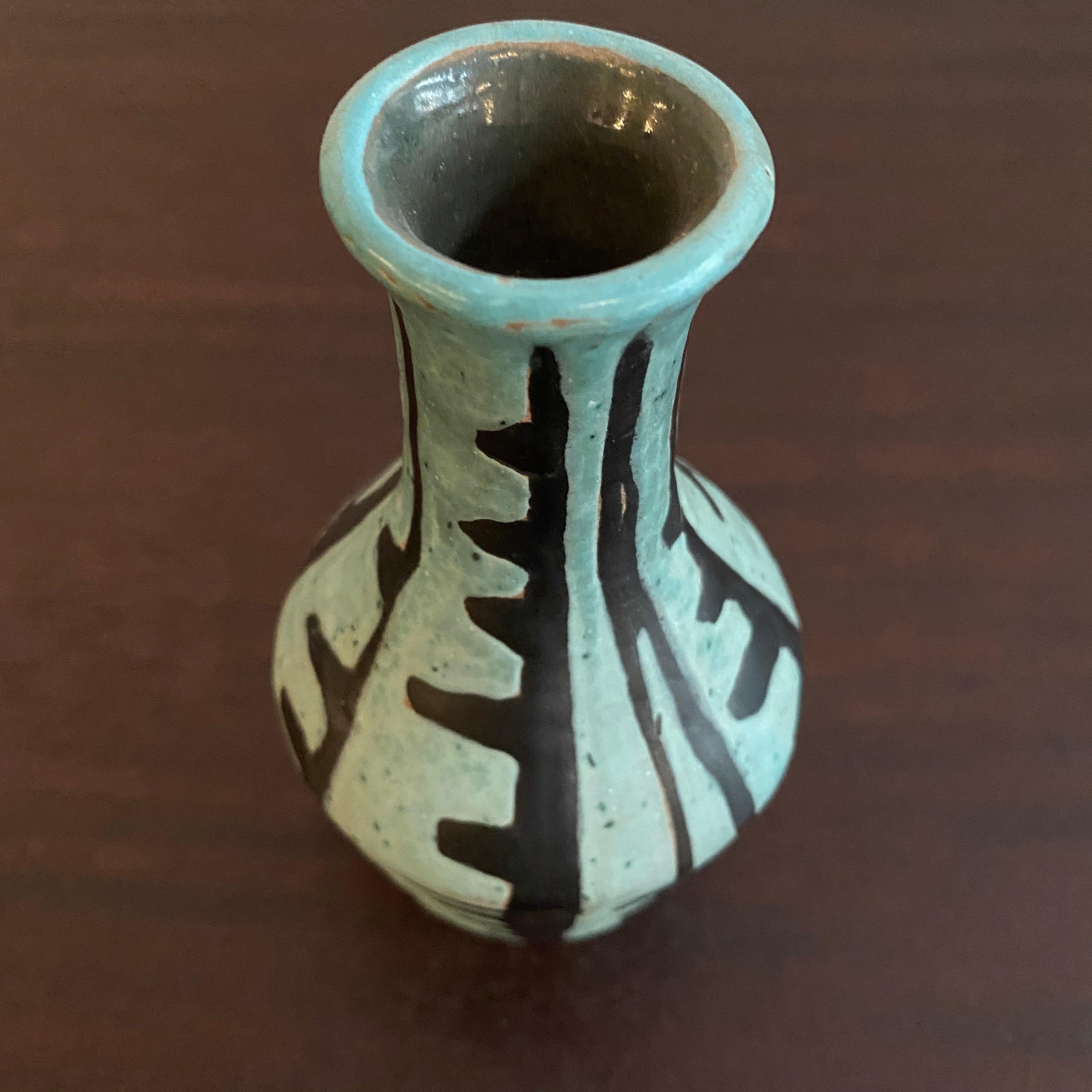 Vase en poterie d'art moderne de style tribal par Livia Gorka en vente 3