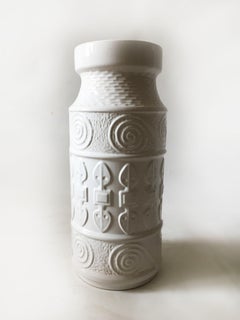 Primitive Modern Sculptural Vintage Floor Vase, Austria, 1970s