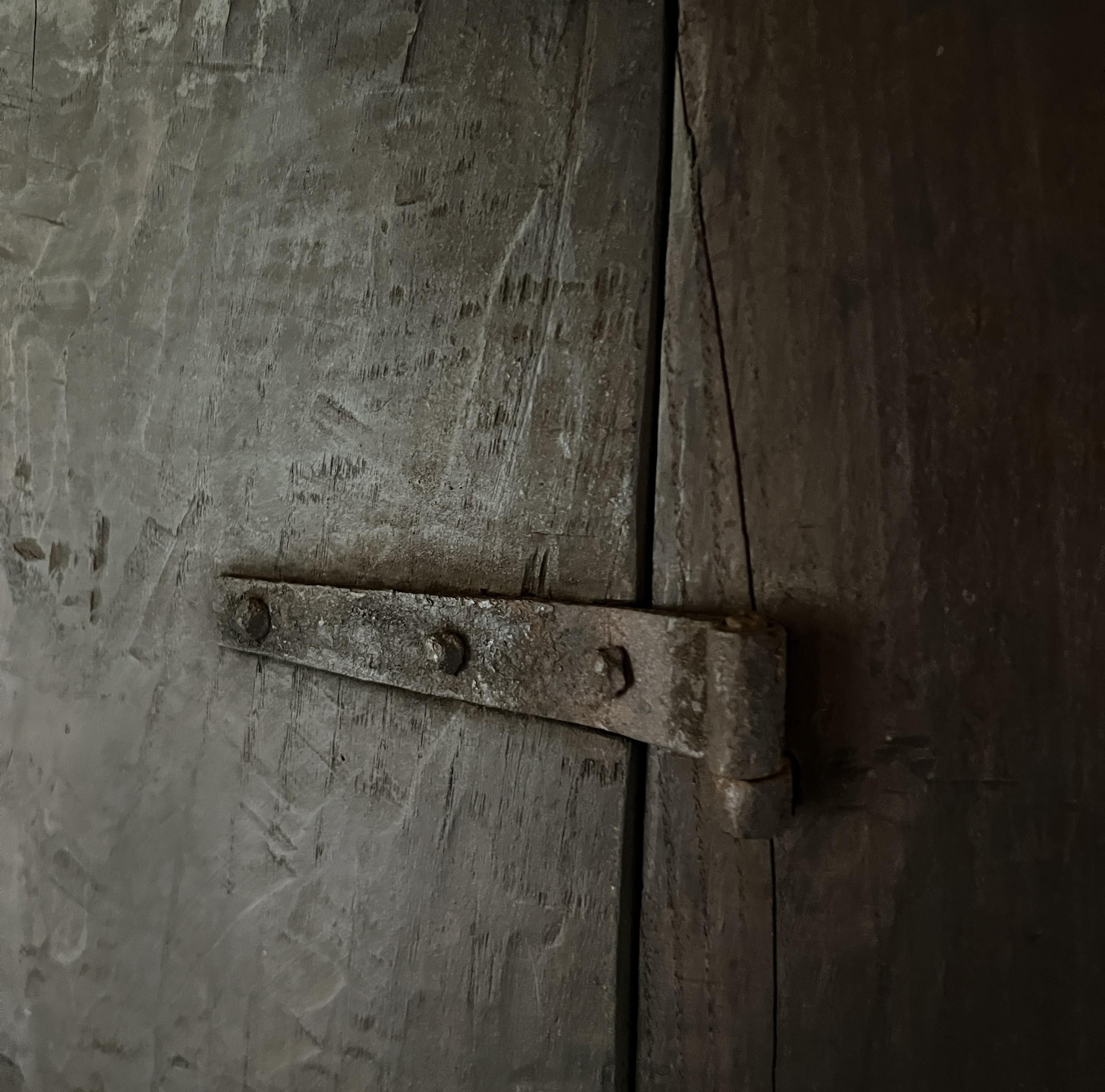 XVIIIe siècle Armoire de montagne primitive