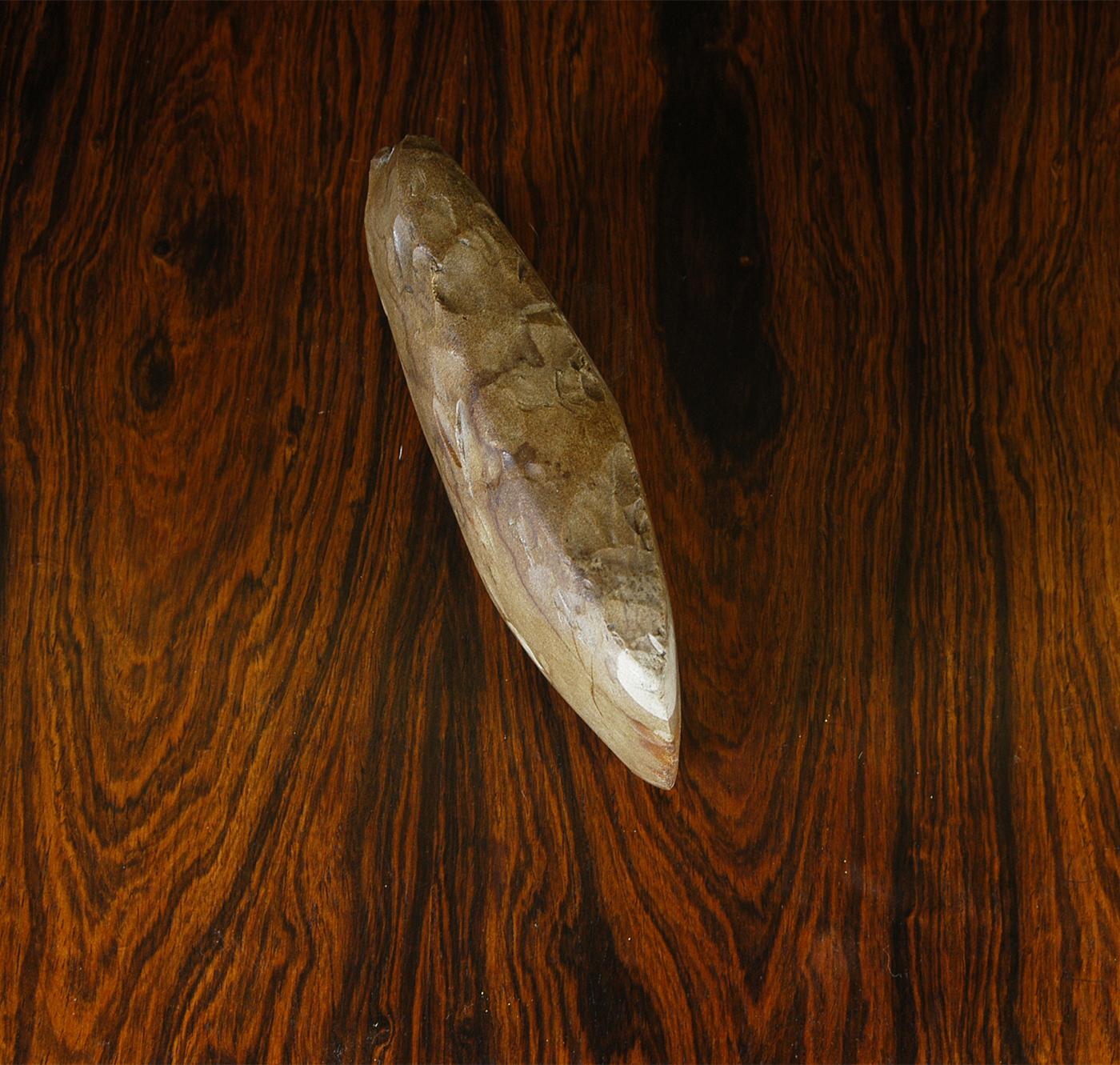 18th Century and Earlier Primitive Neolithic Stone Age Nordic Viking Greenstone Polished Axe head 