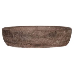 Primitive Nepalese Stone Large Bowl or Sink