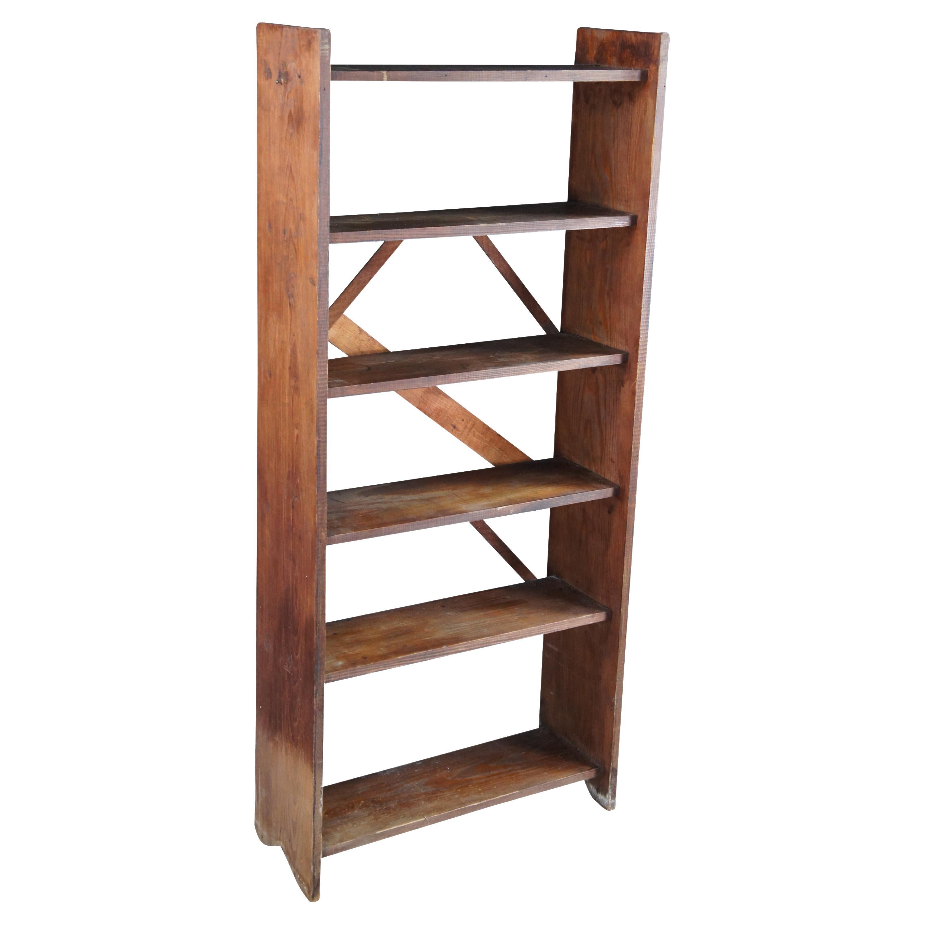 How long can bookshelves be without sagging?