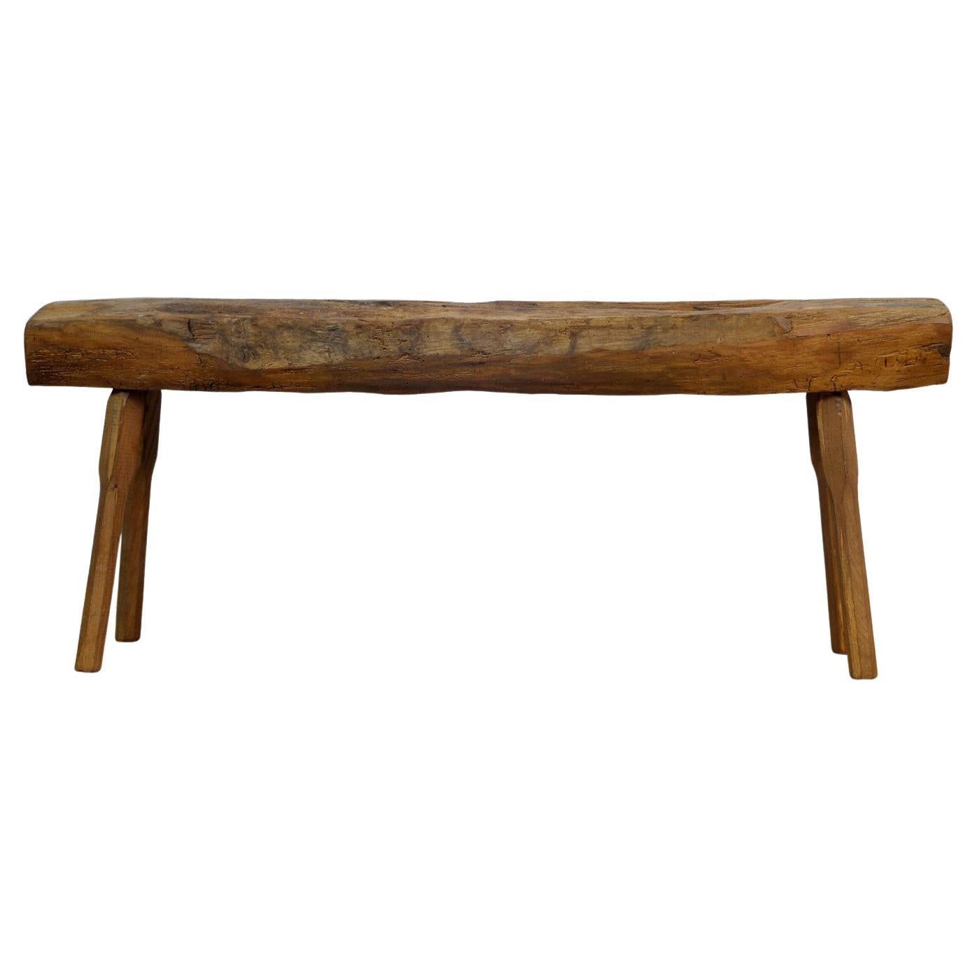 Large Antique Hungarian Settle Bench, 1920's For Sale at 1stDibs