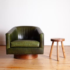 Primitive Olavi Hanninen Style Milking Stool