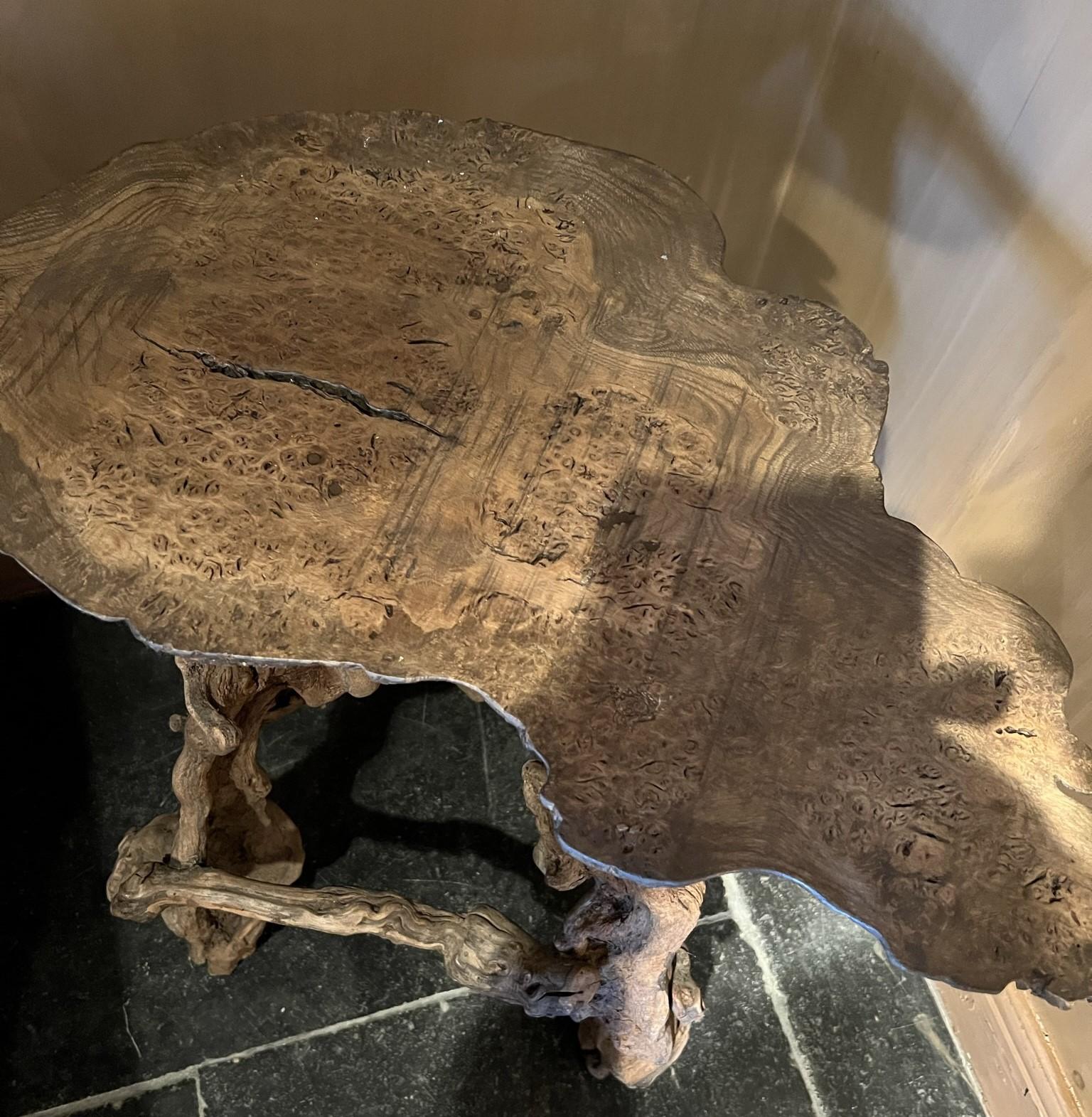 Hand-Crafted Primitive Organic Roottable