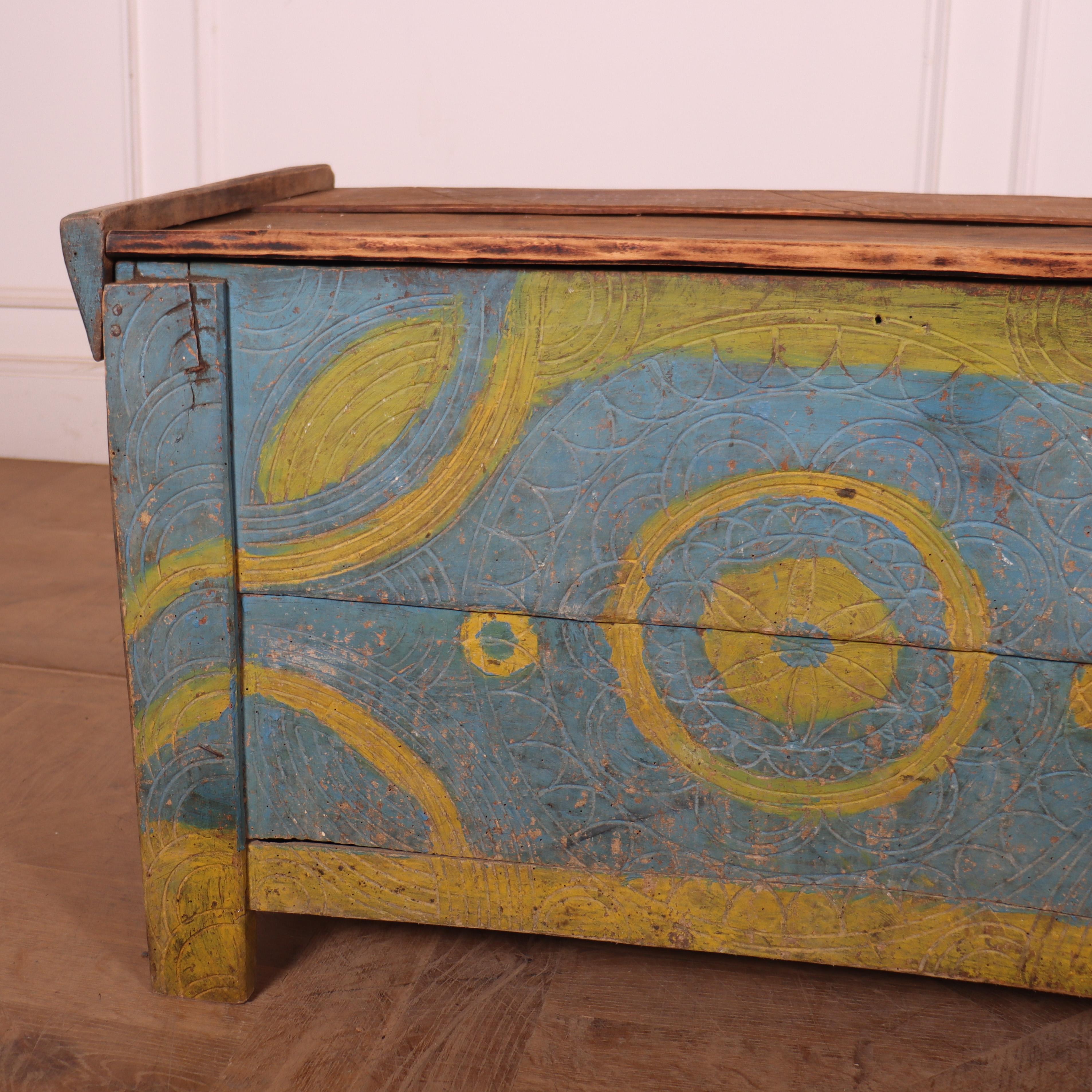 Cofanetto Primitive Orignial Painted Shepards in vendita 2