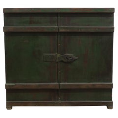 Vintage Primitive Painted Cabinet