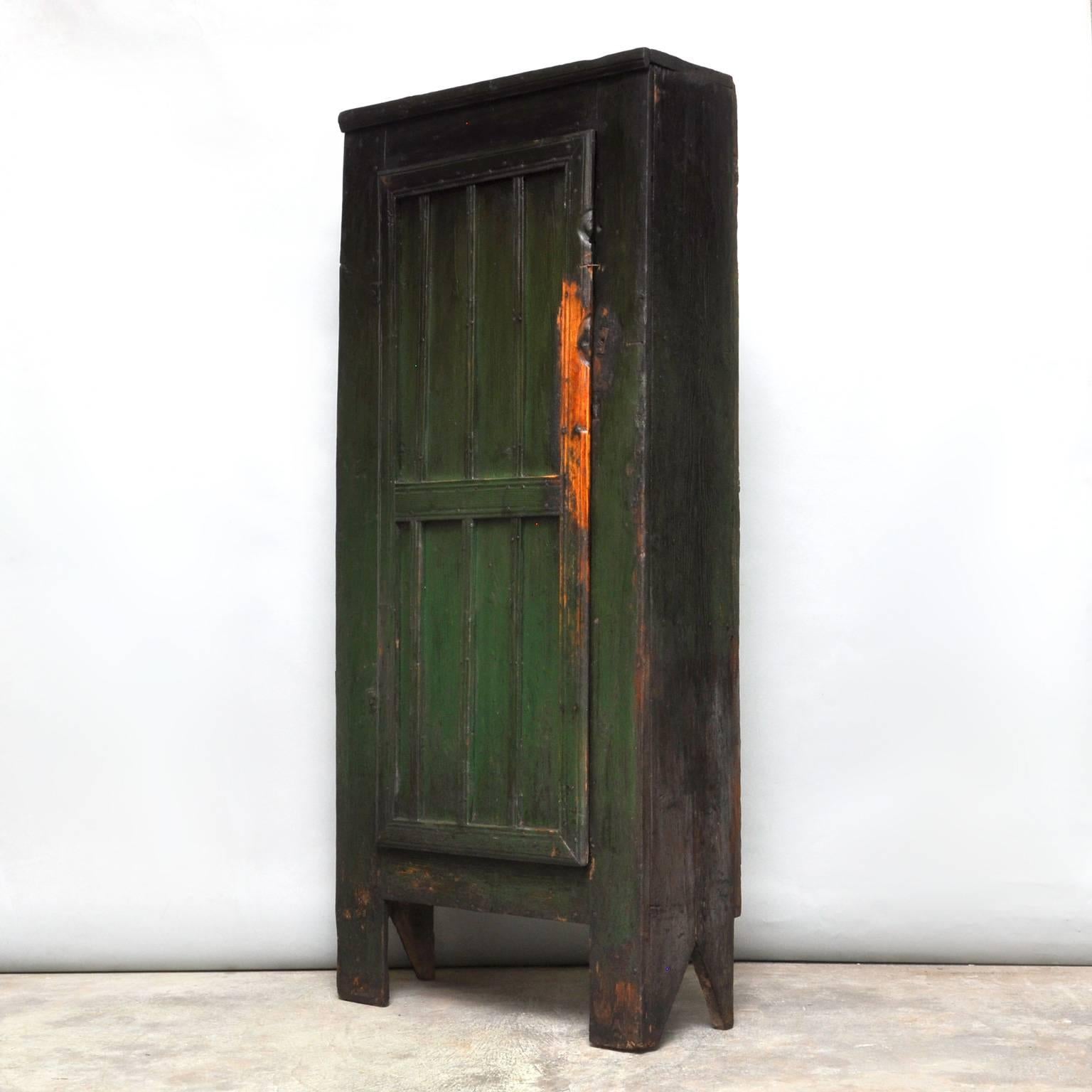 Rustic Primitive Pine Cabinet from Moldavia, 1830s For Sale