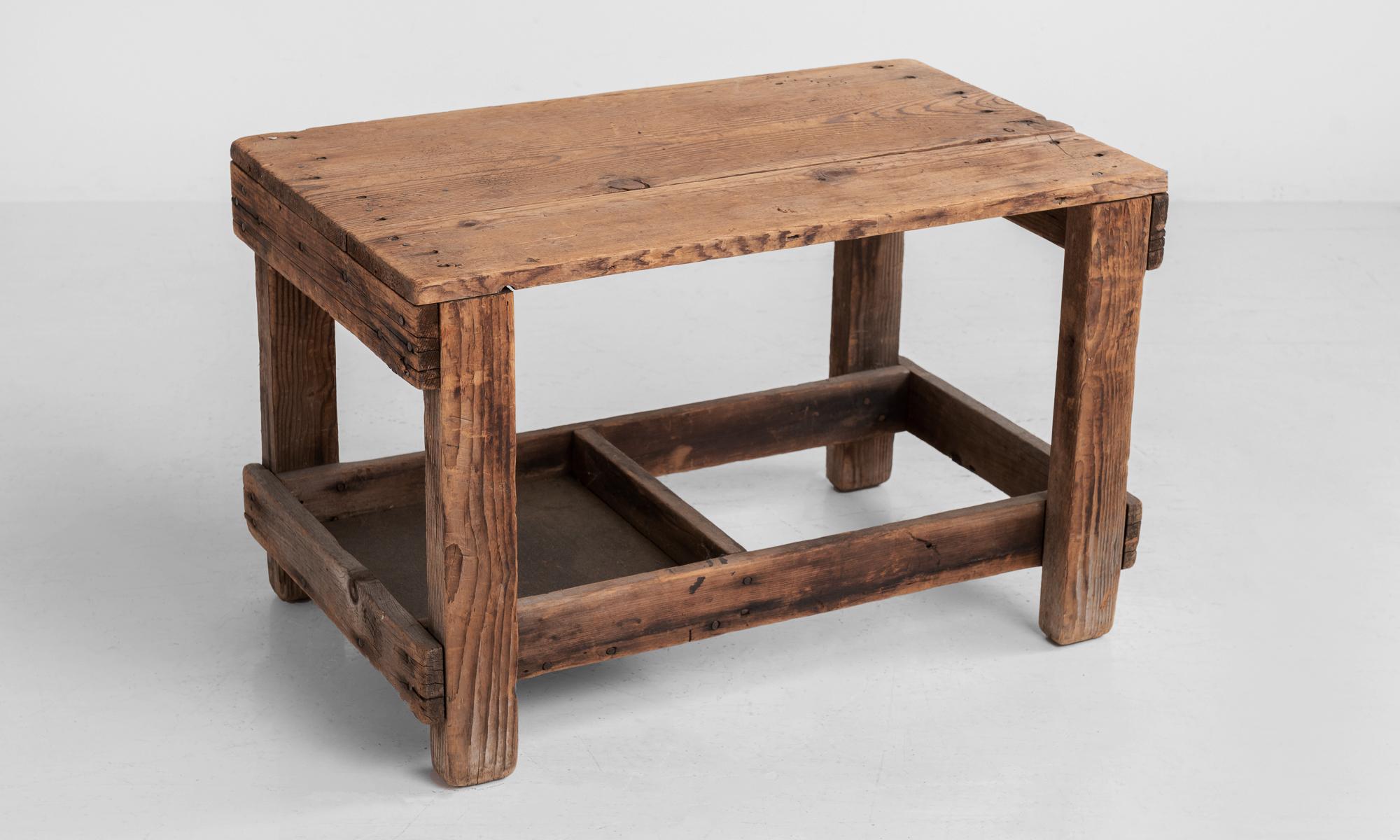 primitive coffee table