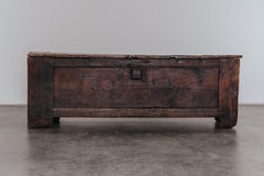 Primitive Pine Mountain Trunk From France, Circa 1700.