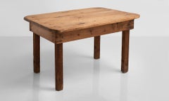 Primitive Pine Side Table, America, circa 1900