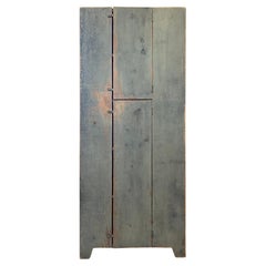 Primitive Pine Slim Chimney Cabinet
