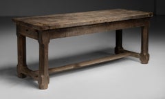 Table de préparation primitive, Angleterre 1790