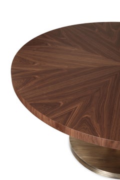 Primitive Round Dining Table by Ginger & Jagger