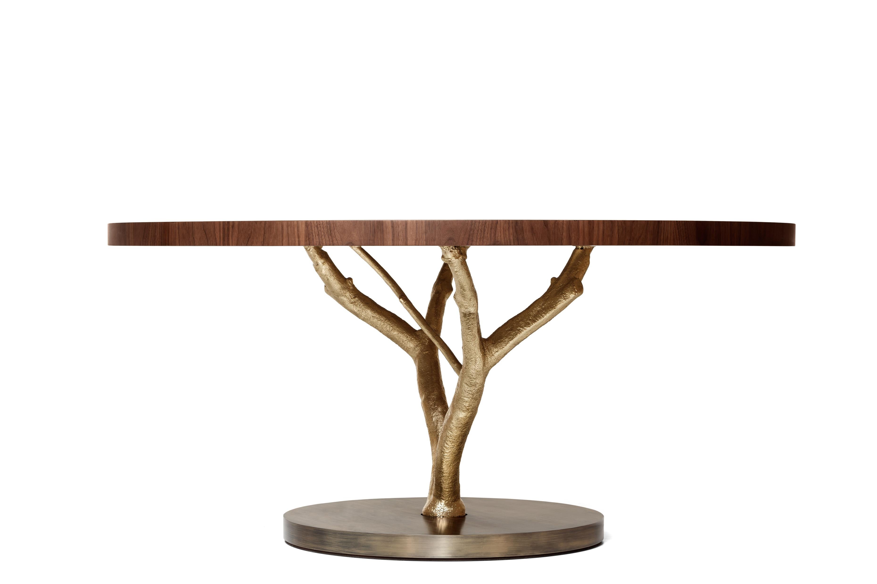 Other Primitive Round Dining Table by Ginger & Jagger For Sale