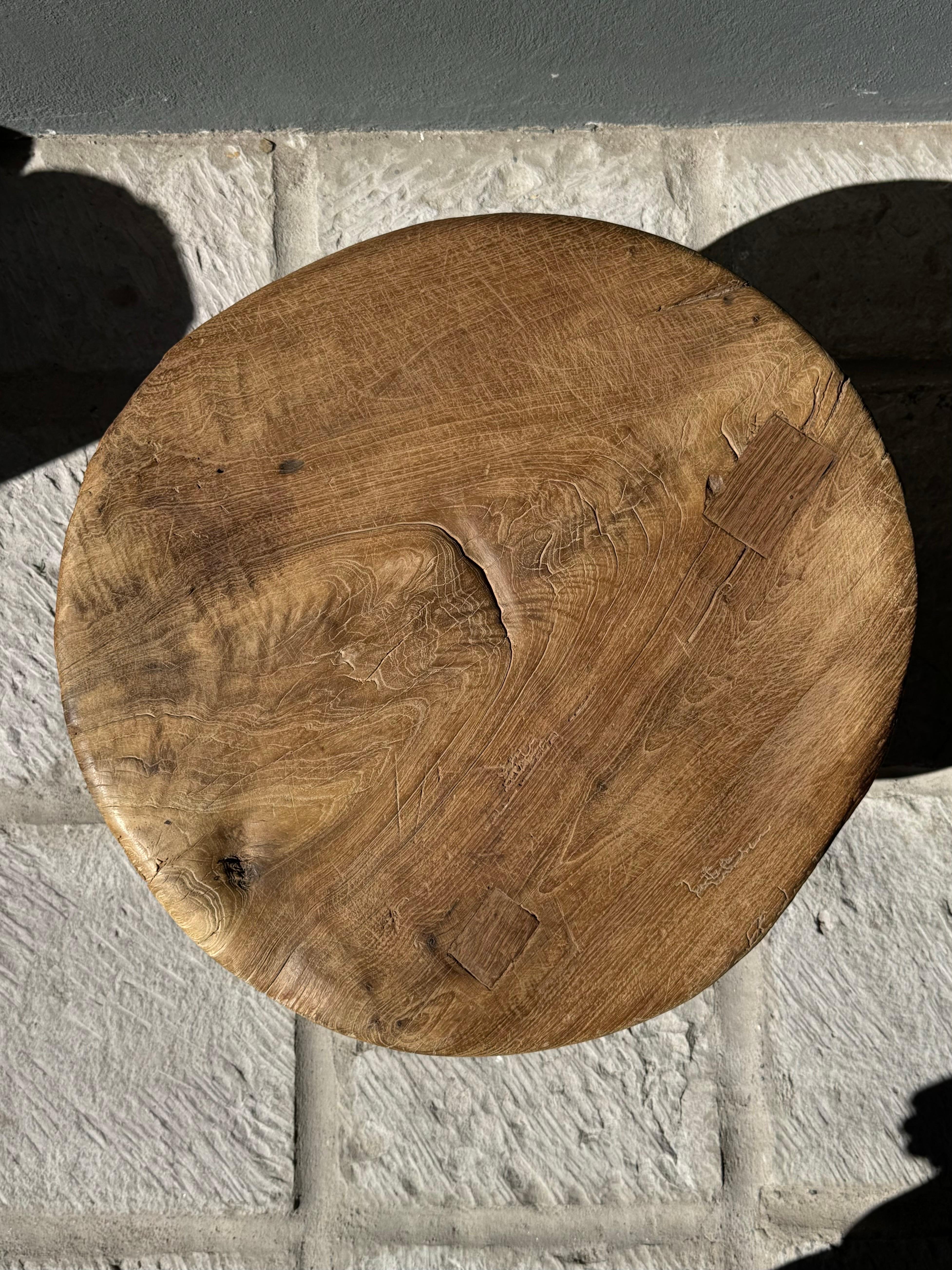 Primitive Round Table From Central Yucatan, 1970´s  For Sale 7