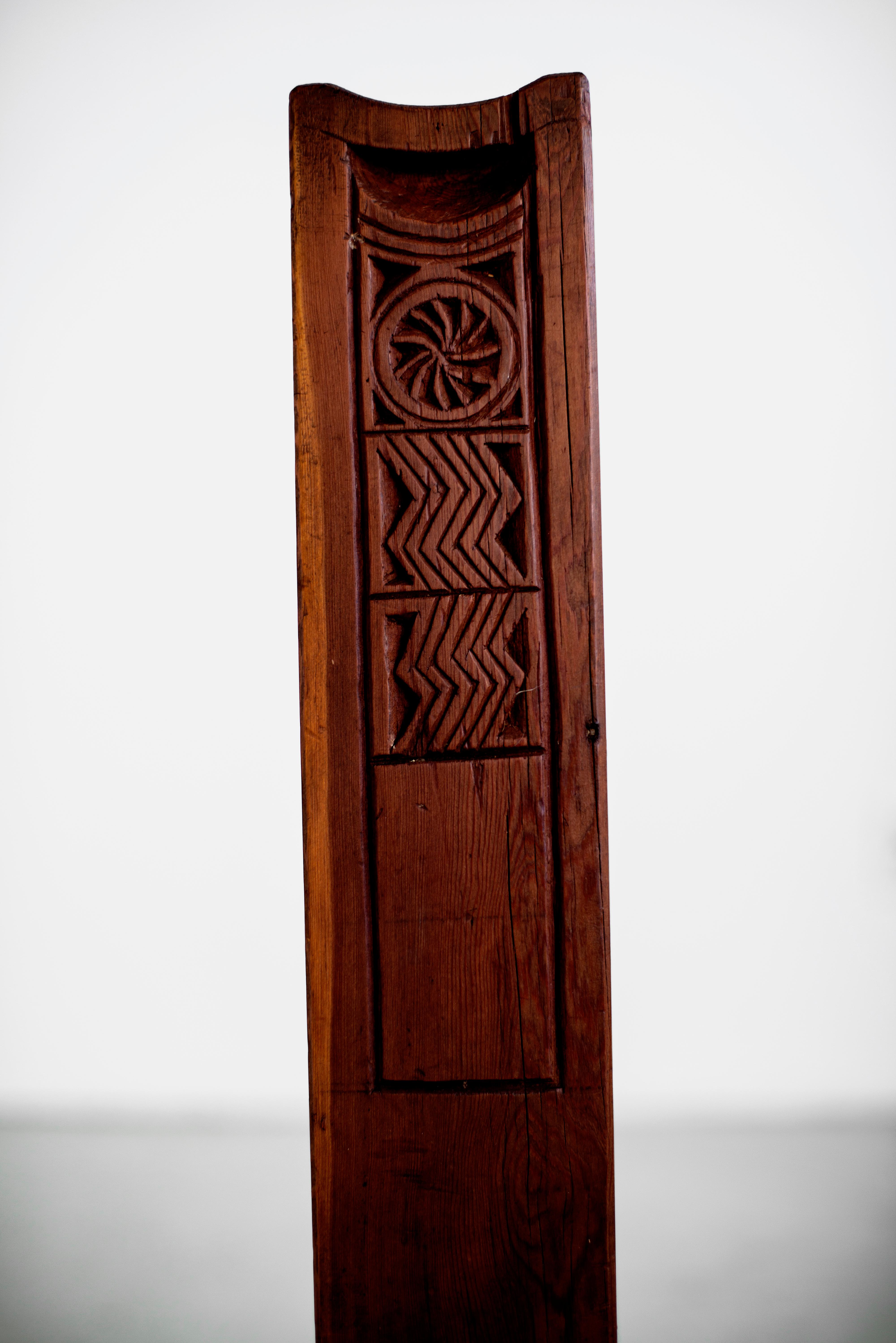 French Primitive Rushed Chair