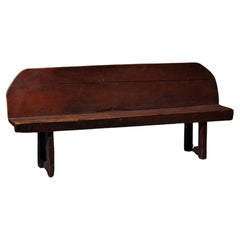 Primitive Rustic Bench, France, 19th Century