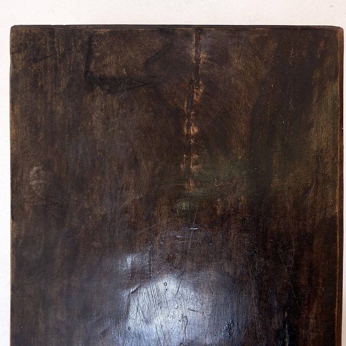 Mesa de centro o banco rústico primitivo brutalista - 20 siglo XX en venta