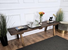 Primitive Rustic Minimal Italian Wooden Coffee Table