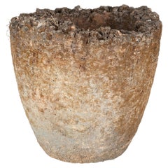 Primitive Sandstone Urn
