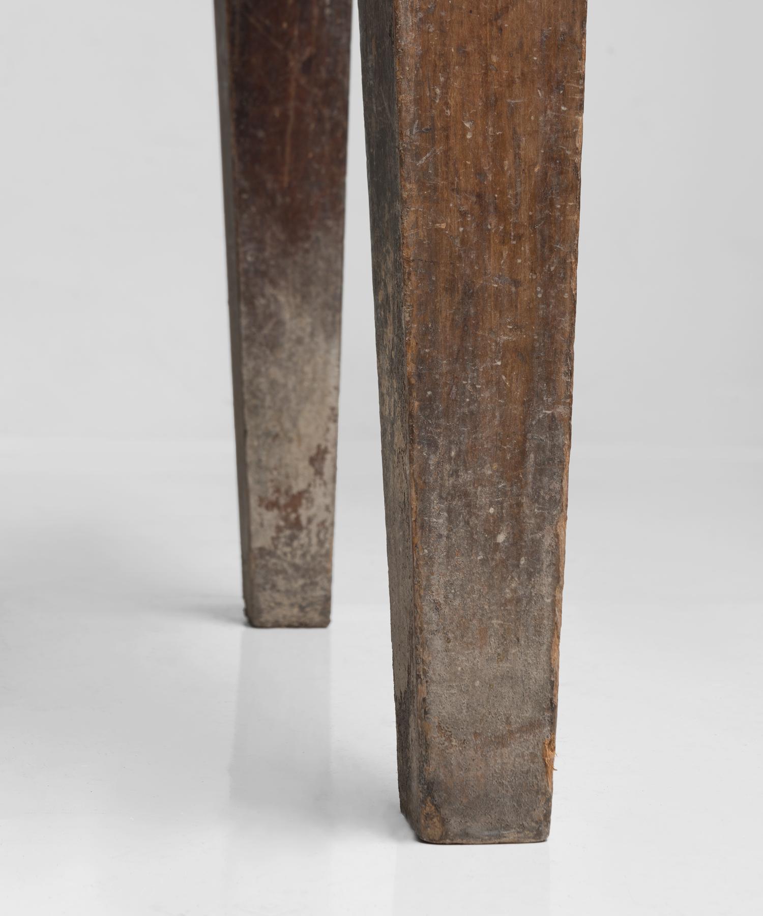 Iron Primitive Side Board, France, 19th Century