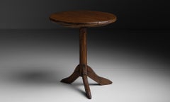 Table d'appoint primitive, France, vers 1890
