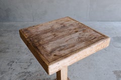 Primitive Side Table from The French Alps, Circa 1900
