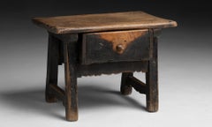 Primitive Side Table, Spain circa 1790