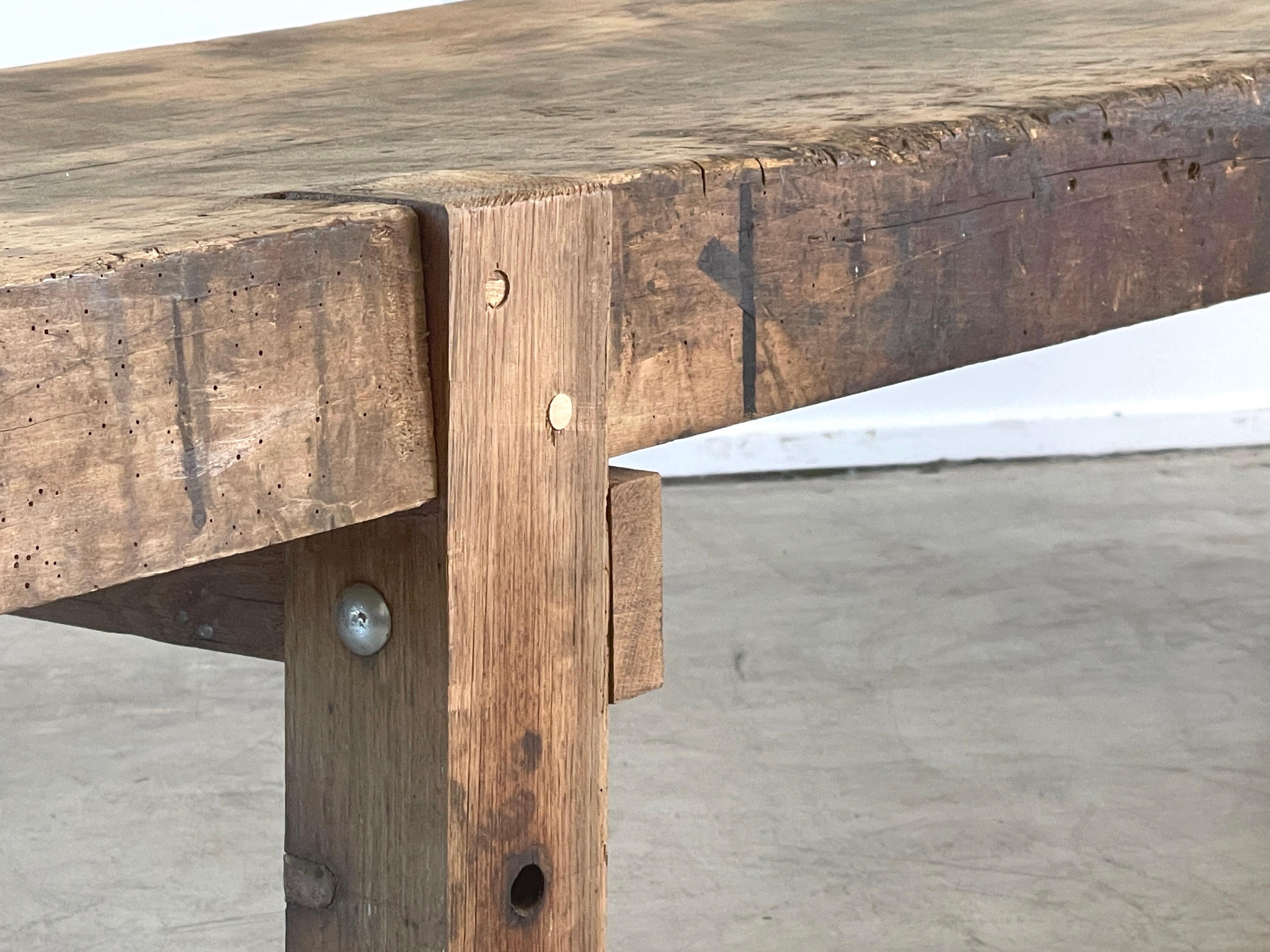 Primitive Slab Bench 1