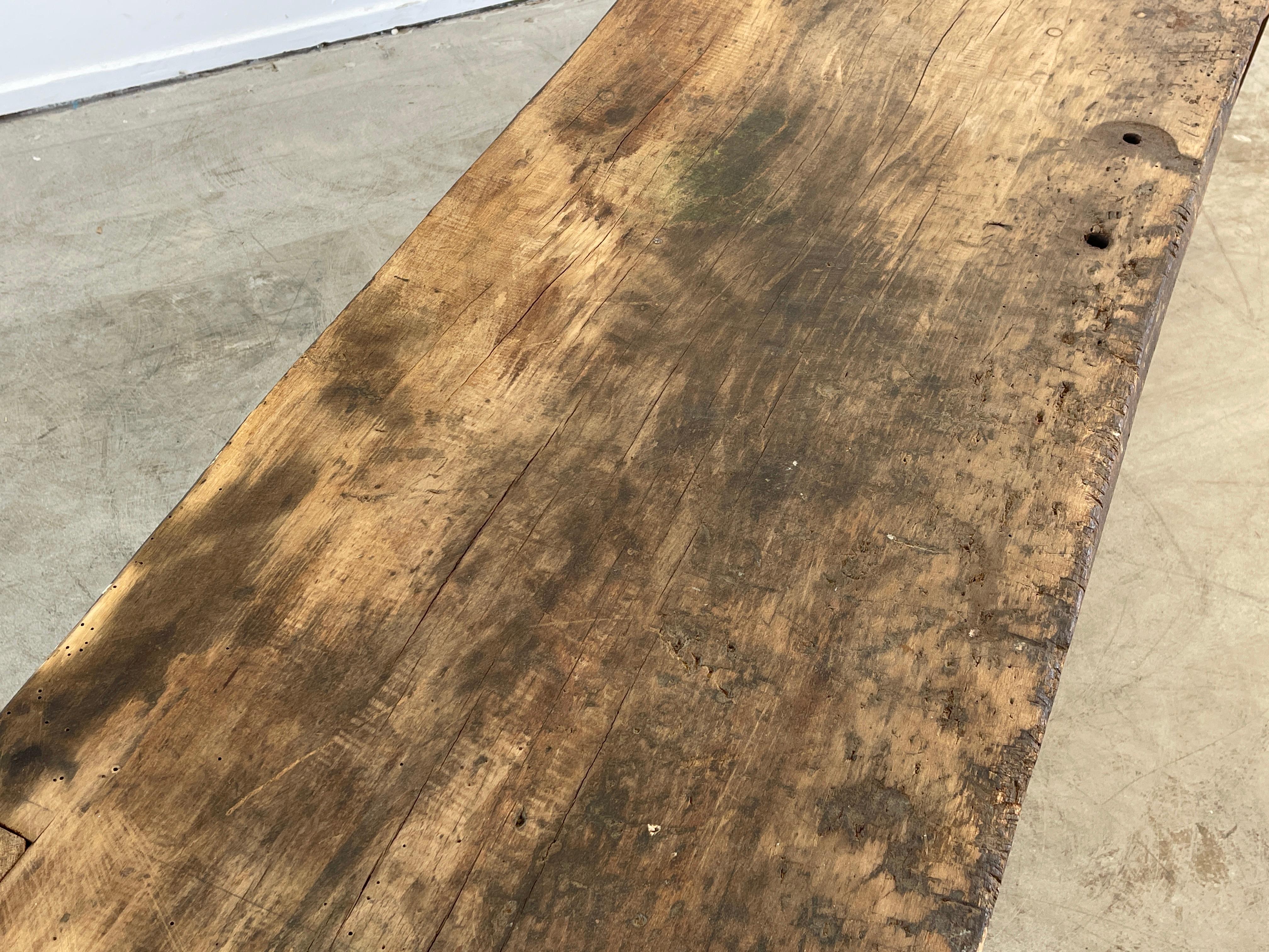 Primitive Slab Bench 2