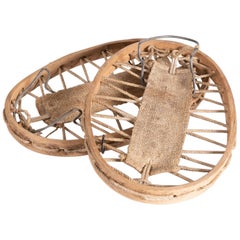 Primitive Snowshoes, Switzerland, Early 1900