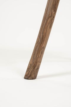 Primitive Spanish Elm Side Table