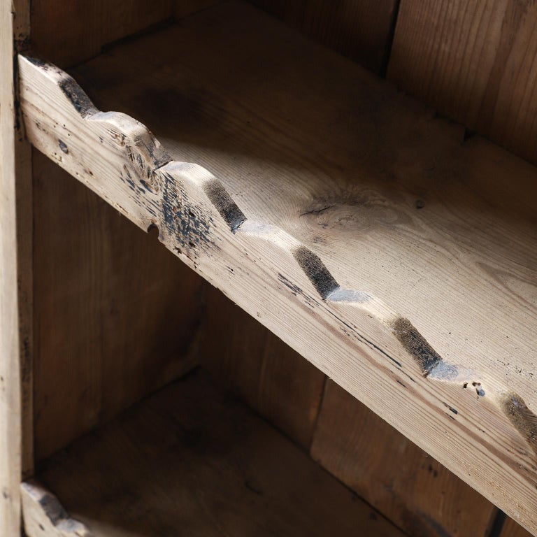 Primitive Spanish Shelving Unit, 18th Century at 1stDibs metal