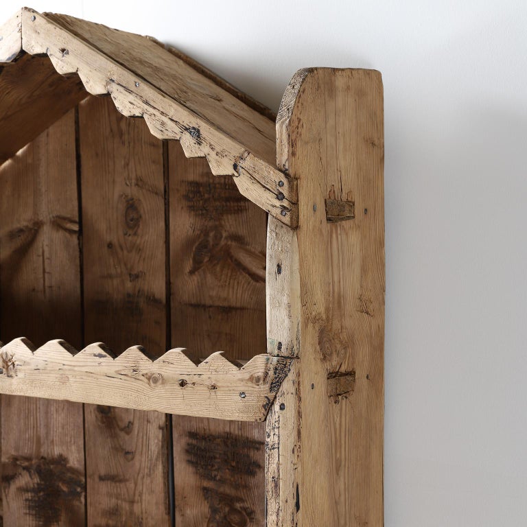 Primitive Spanish Shelving Unit, 18th Century at 1stDibs metal