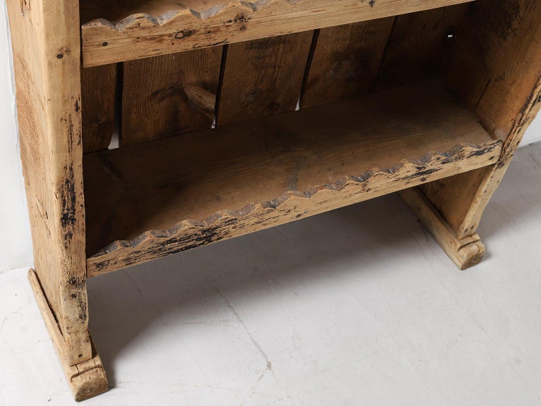 Primitive Spanish Shelving Unit, 18th Century at 1stDibs metal