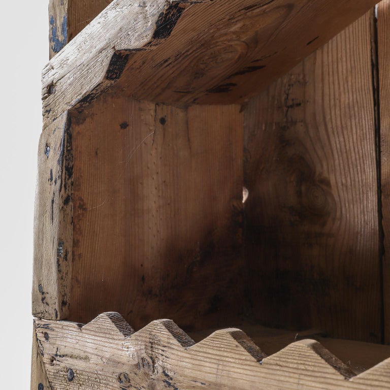 Primitive Spanish Shelving Unit, 18th Century at 1stDibs metal