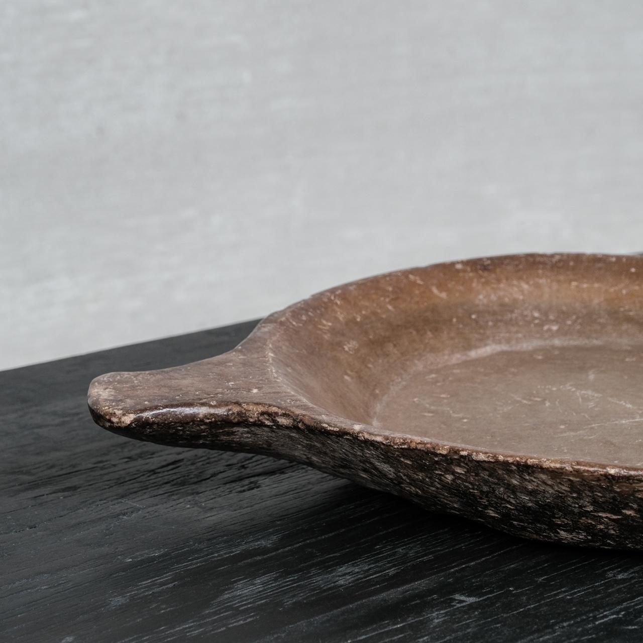 Plato nepalí de piedra primitiva Piedra en venta
