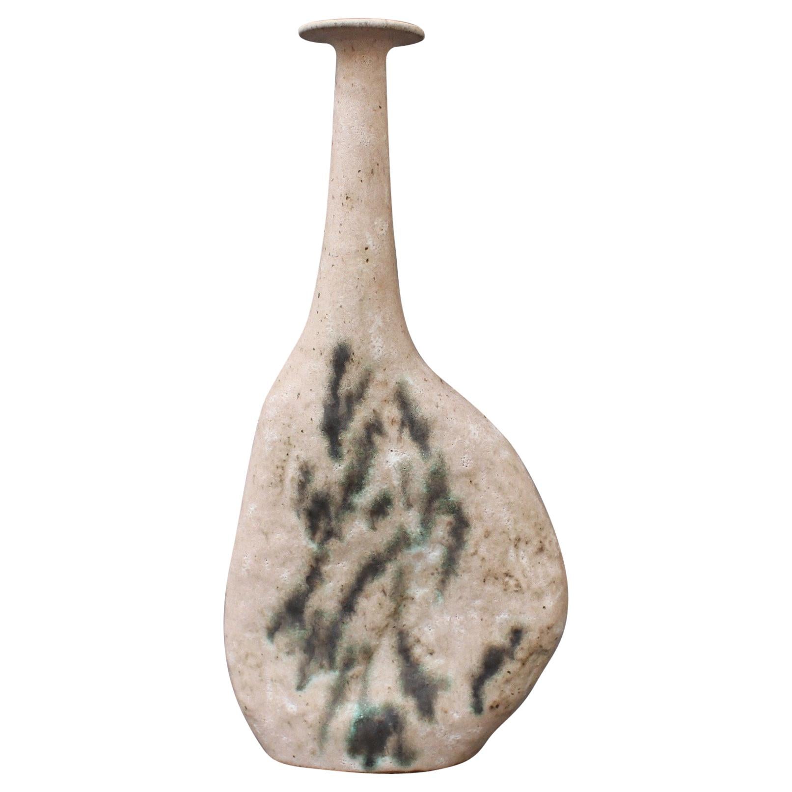 Primitive Stoneware Sassi Vase by Bruno Gambone, Italy, circa 1980s