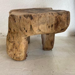 Primitive Stool from Mexico, circa 1920s