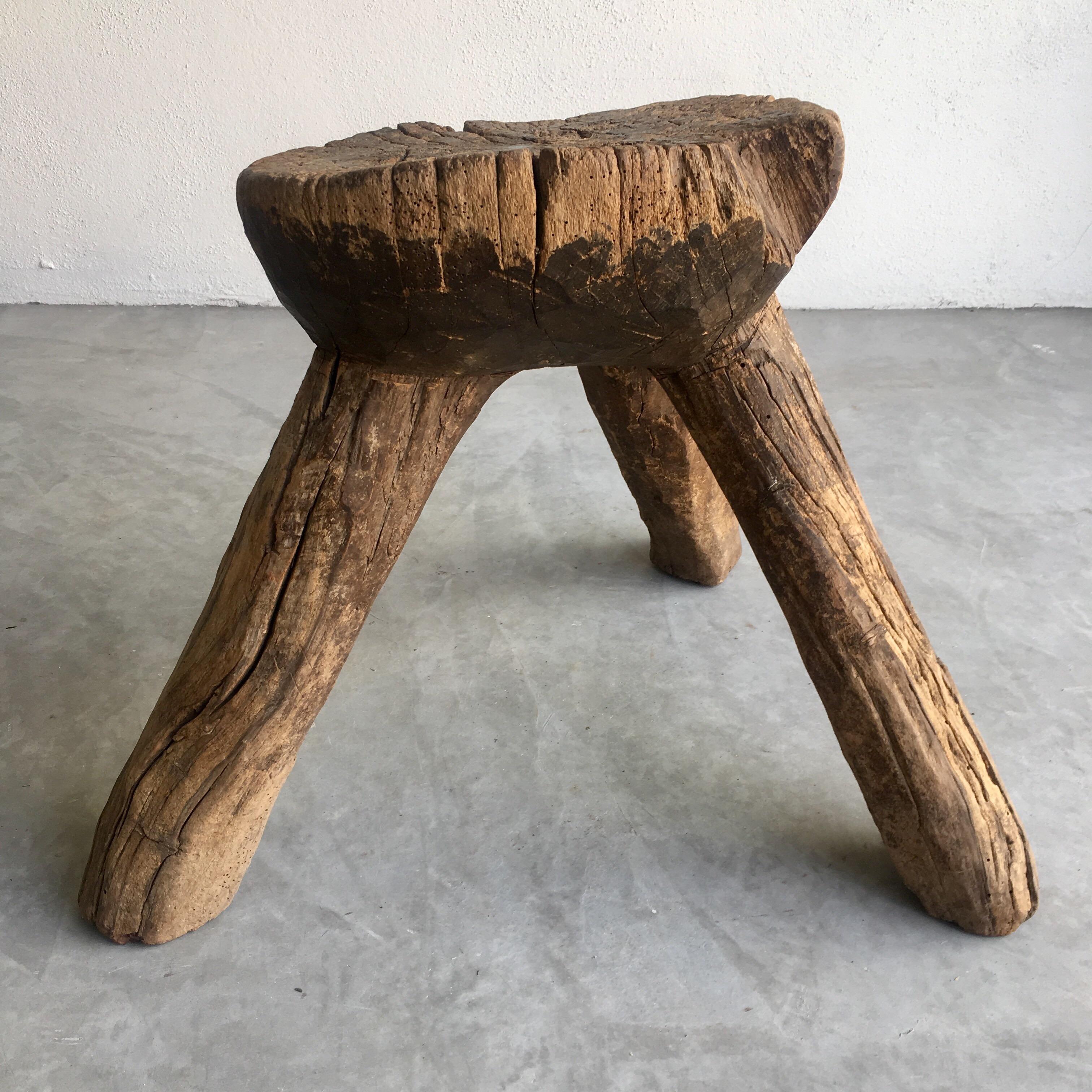 Mexican Primitive Stool from Mexico