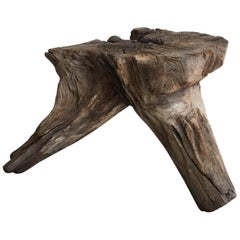Vintage Primitive Stool from Mexico