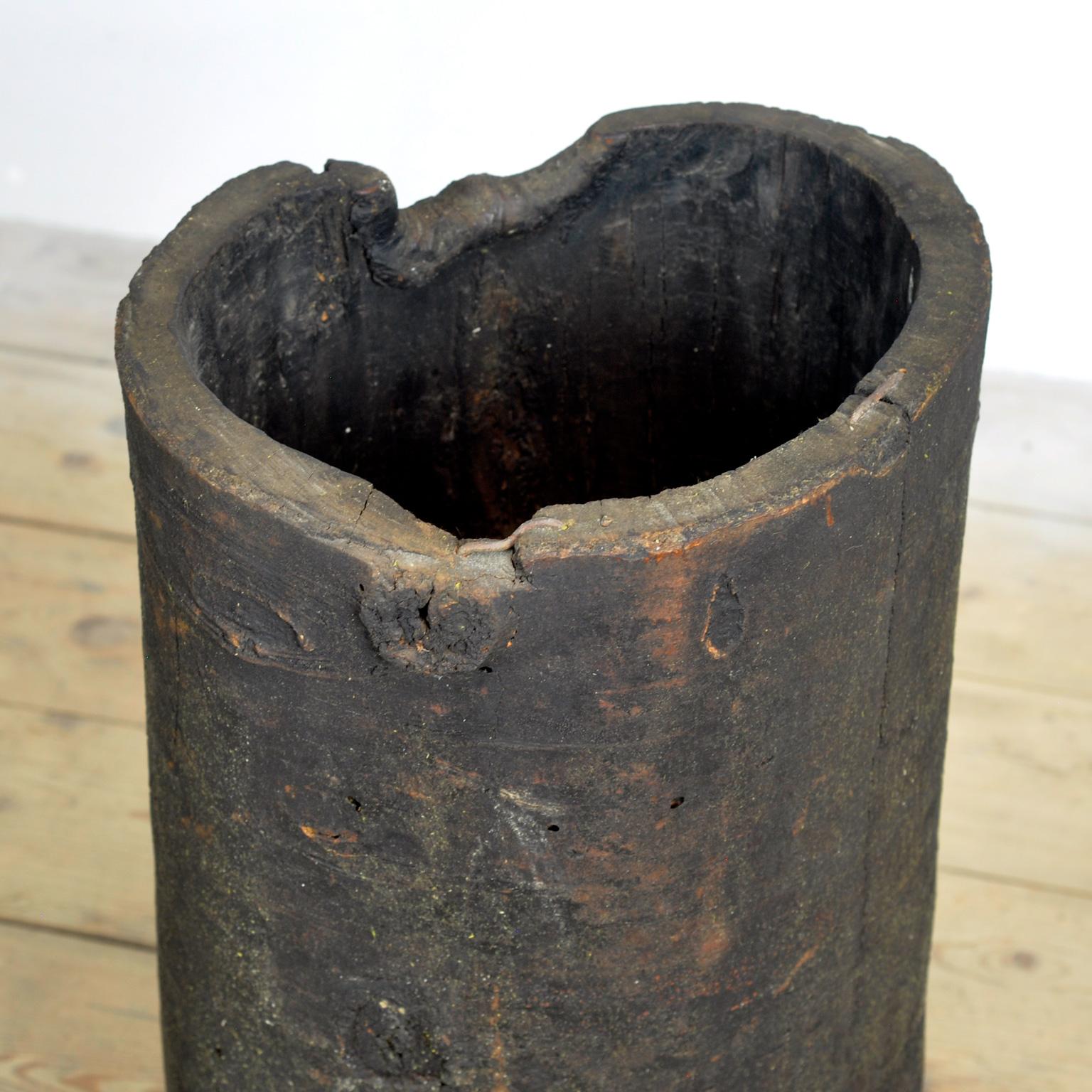 Primitives Lagerfass/Pflanzgefäß, um 1900 (Ungarisch) im Angebot
