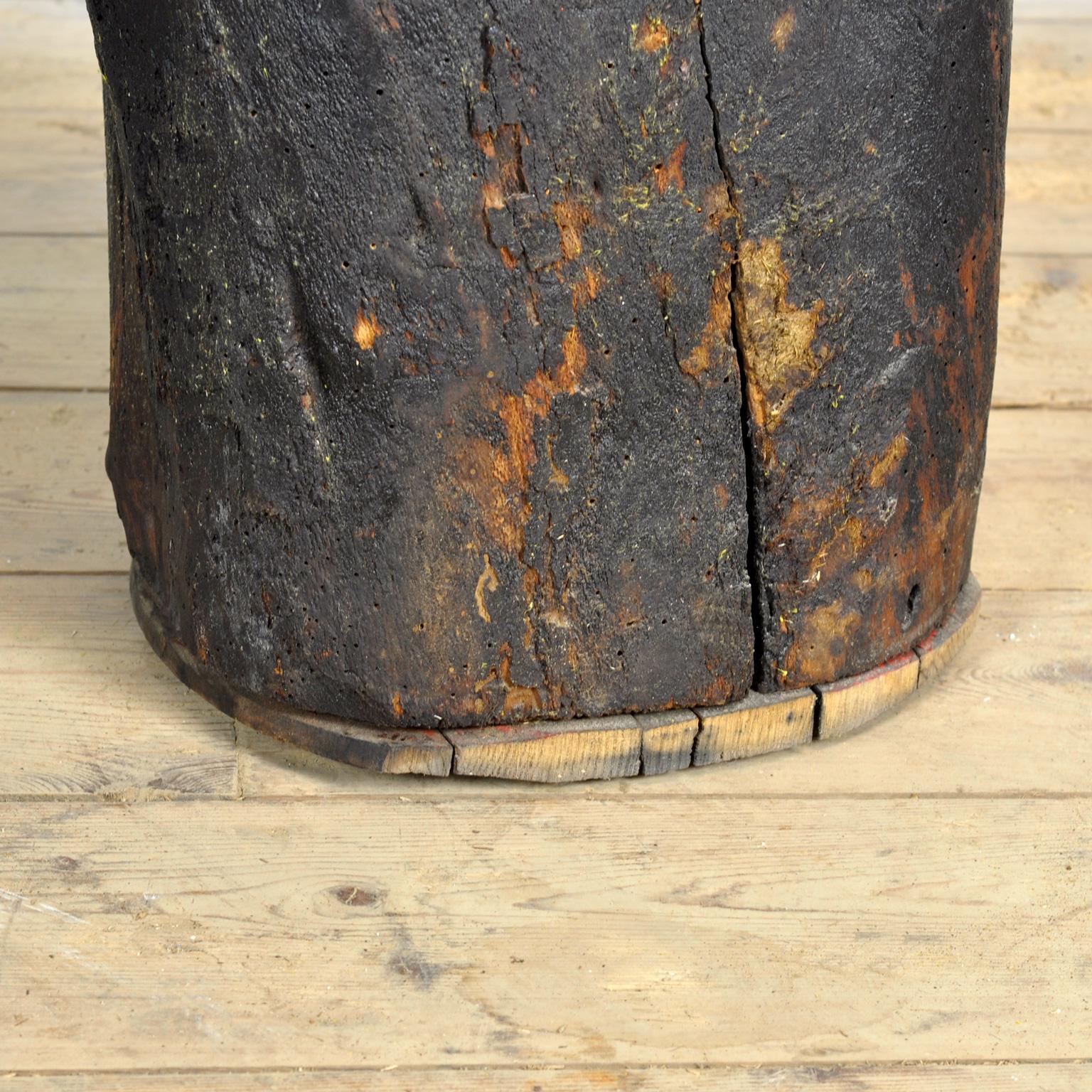 Primitives Lagerfass/Pflanzgefäß, um 1900 im Zustand „Gut“ im Angebot in Amsterdam, Noord Holland