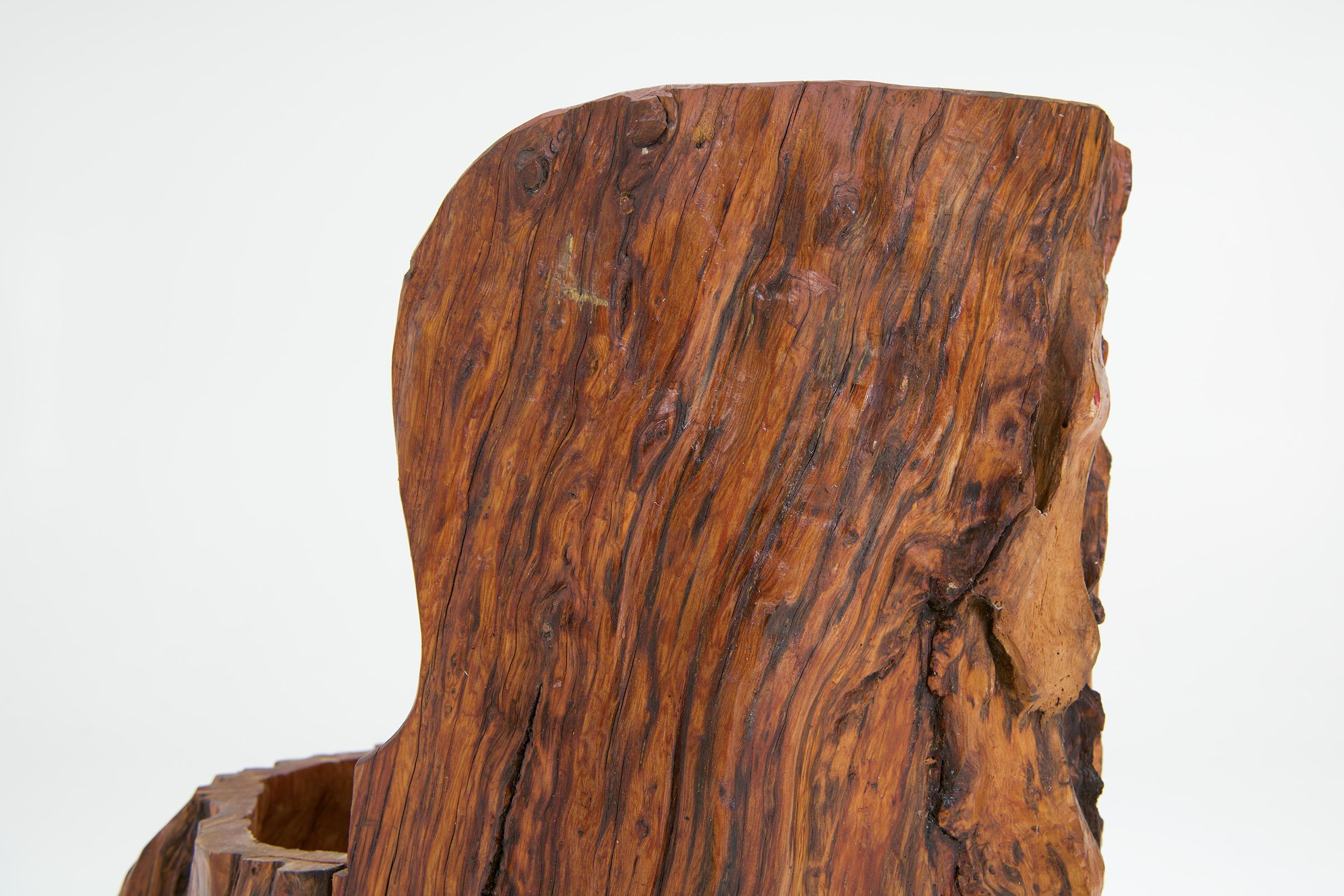 Primitive Stump Chair In Good Condition For Sale In Antwerpen, BE