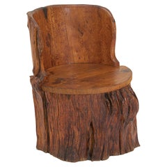 Primitive Stump Chair